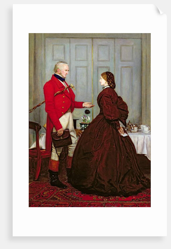 Trust Me, 1862 by John Everett Millais