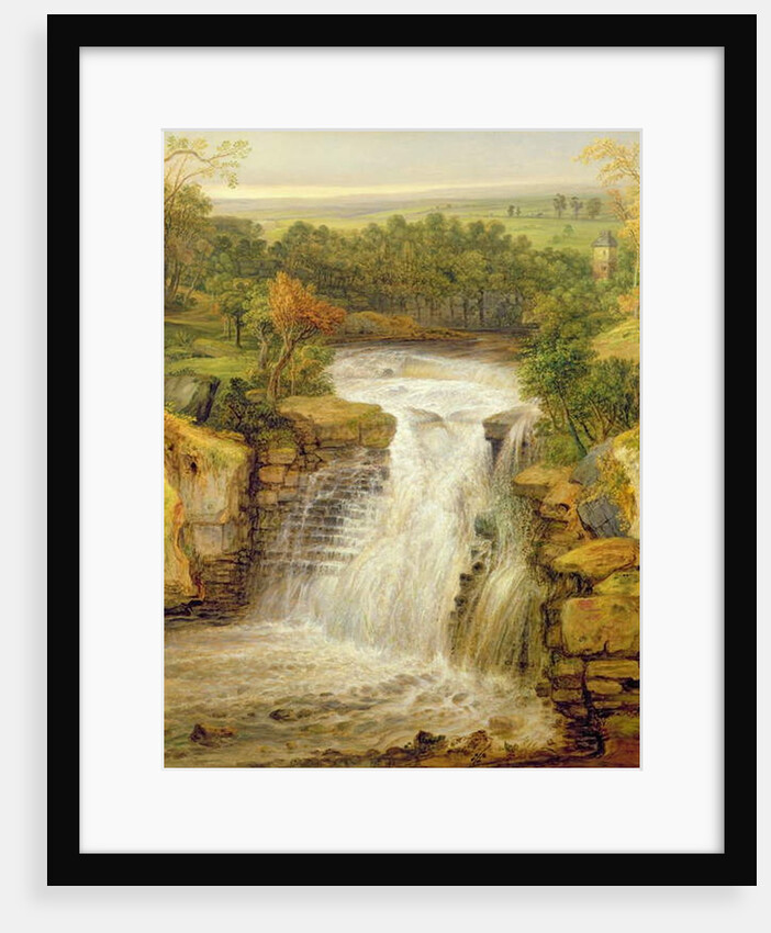 The Falls of the Clyde after a Flood, 1852 by James Ward