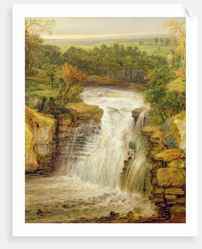 The Falls of the Clyde after a Flood, 1852 by James Ward