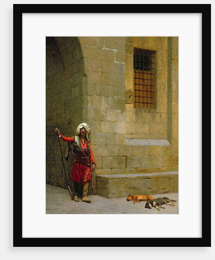 Arnaut et Chiens, c.1879 by Jean Leon Gerome