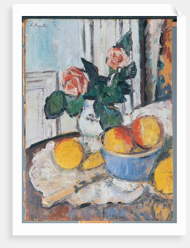 Still life by George Leslie Hunter