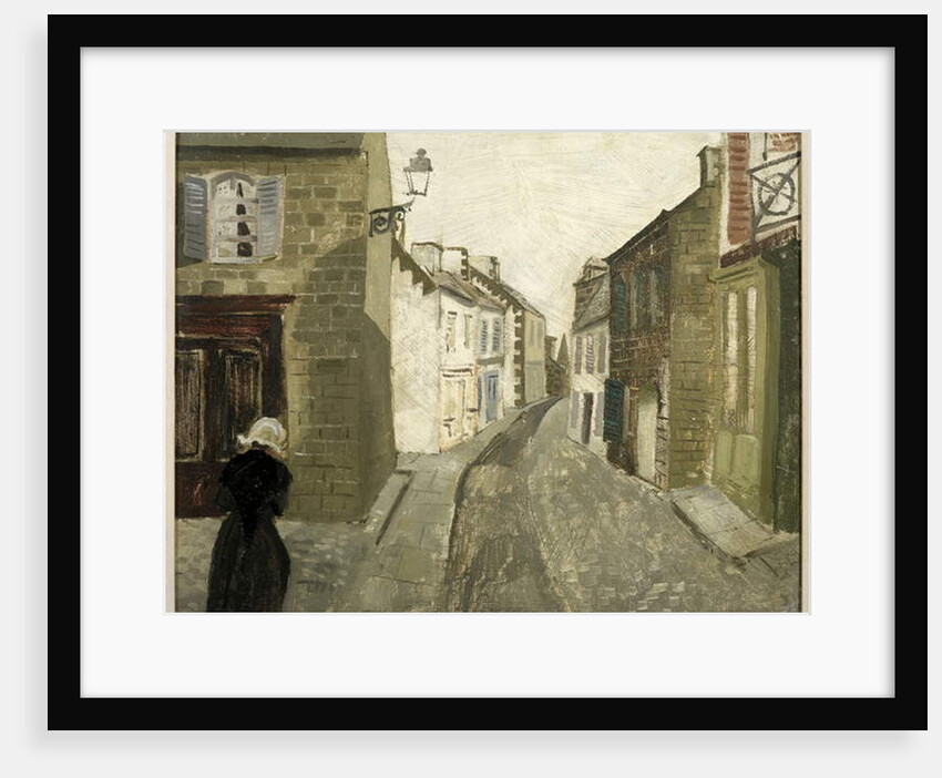 Street Scene in Treboul, 1930 by Christopher Wood