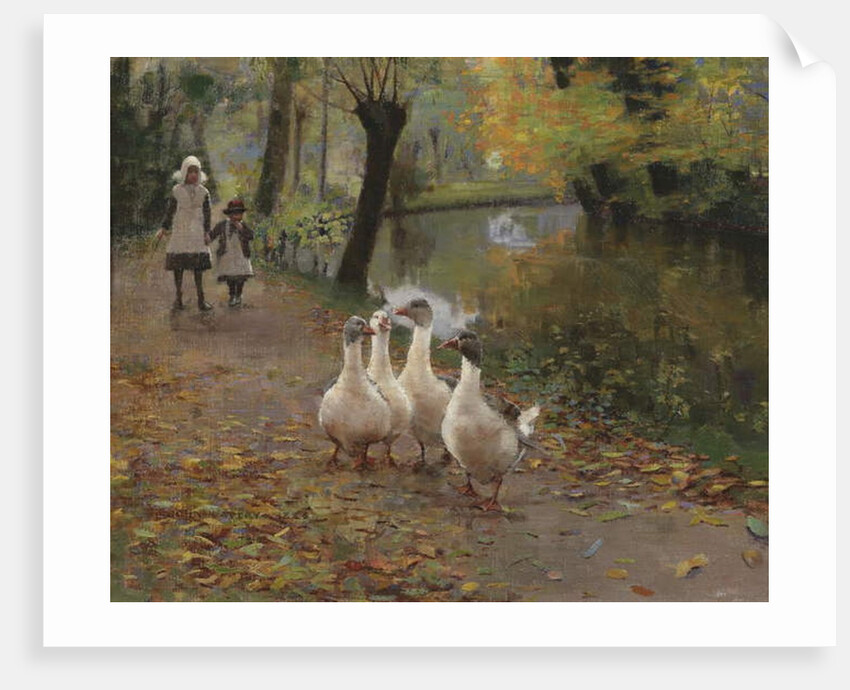 Goose Girls, 1885 by John Lavery