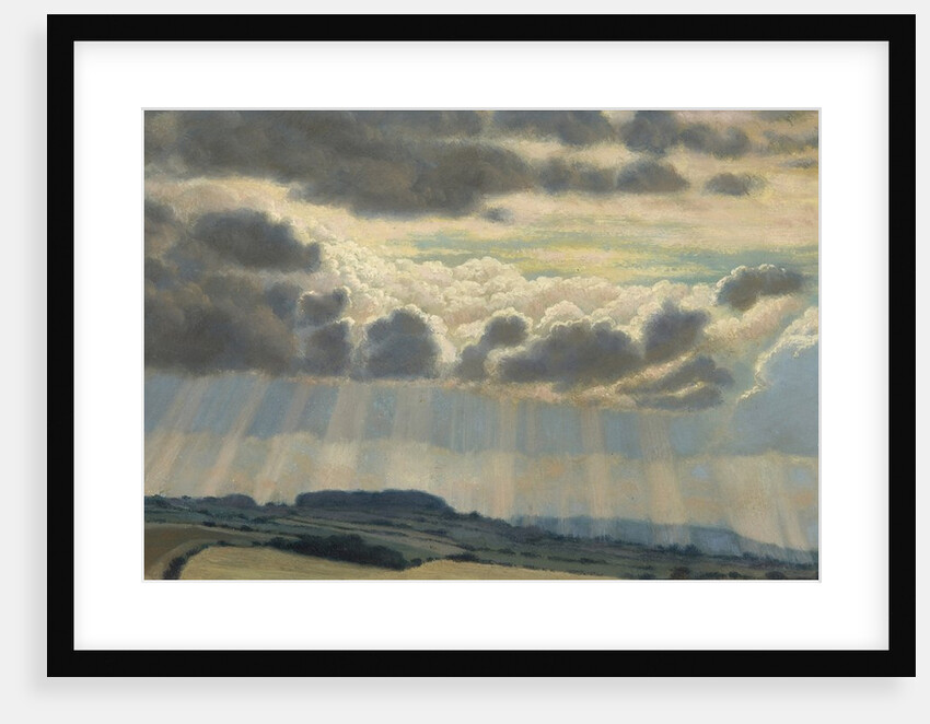 Landscape with clouds, 1963 by Raymond Booth