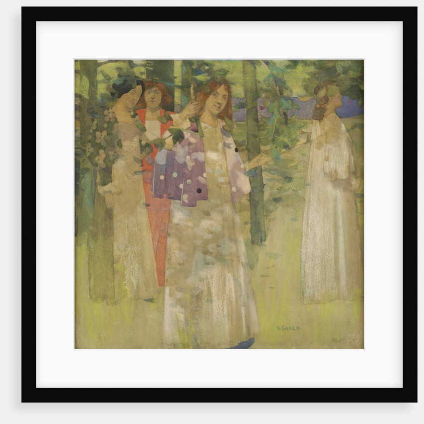 The Procession of St Agnes by David Gauld