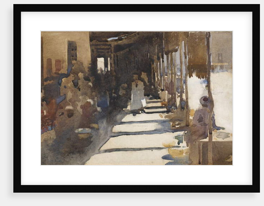 The Bazaar at Vringa by Arthur Melville