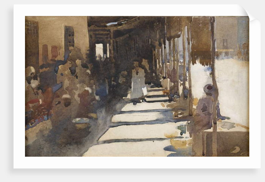 The Bazaar at Vringa by Arthur Melville