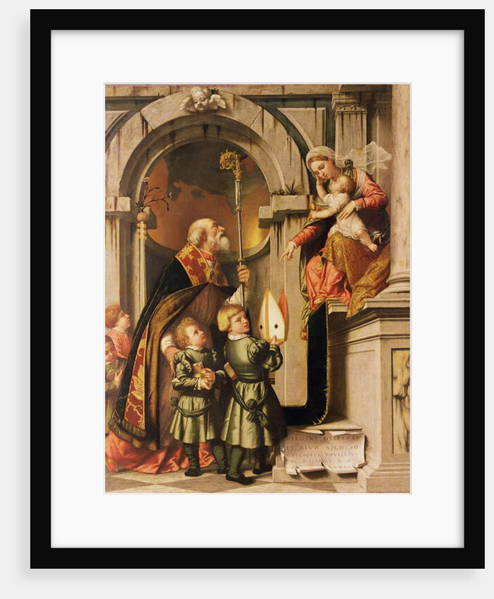 The Pala Rovelli, 1539 by Alessandro Bonvicino Moretto