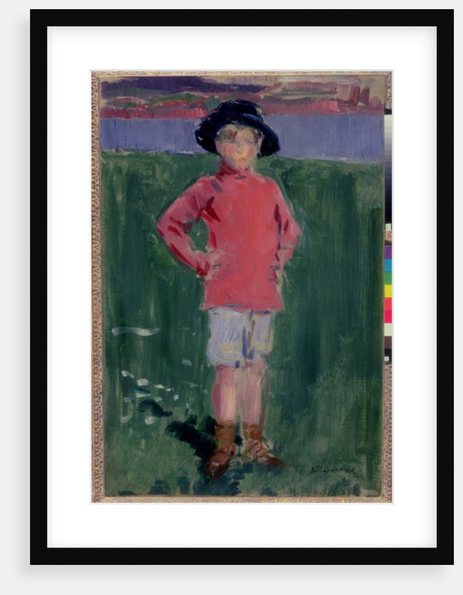 Young Boy on the Shore, Iona by Francis Campbell Boileau Cadell