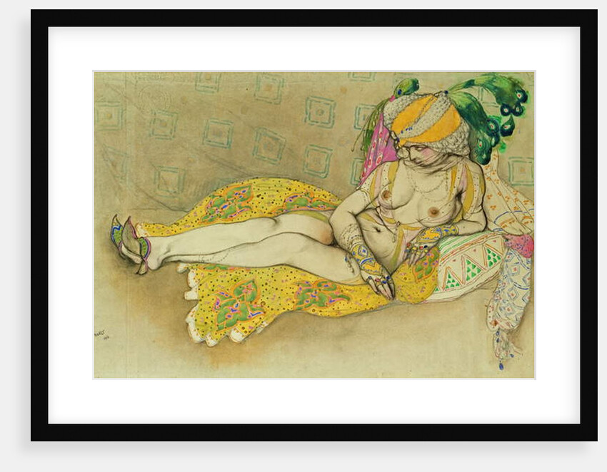 The Yellow Sultana, 1916 by Leon Bakst