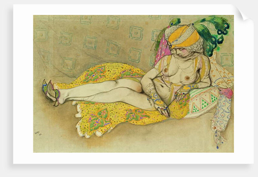 The Yellow Sultana, 1916 by Leon Bakst