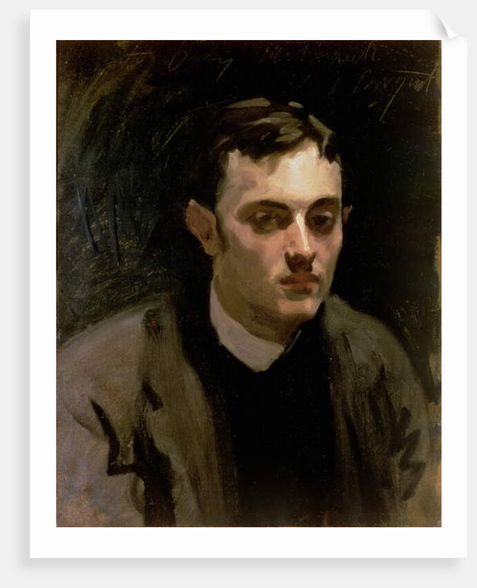 Portrait of Albert de Belleroche by John Singer Sargent