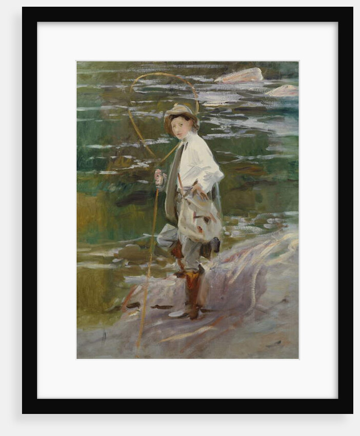 A Young Salmon Fisher, 1901 by John Singer Sargent