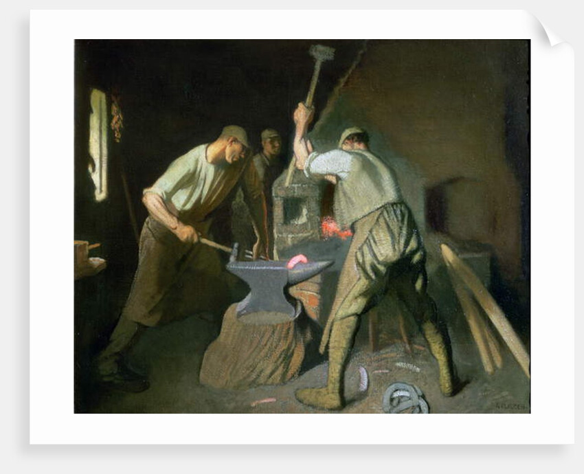 Our Blacksmith by George Clausen