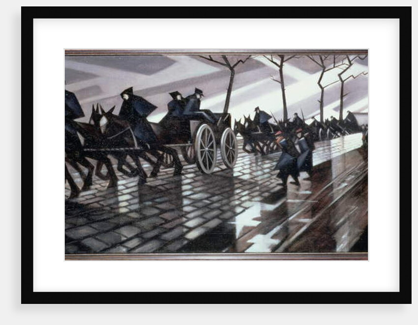 The Road to Ypres by Christopher Richard Wynne Nevinson