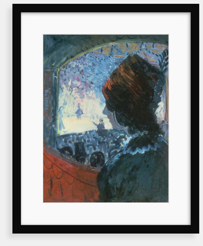 At the Theatre by James Dickson Innes