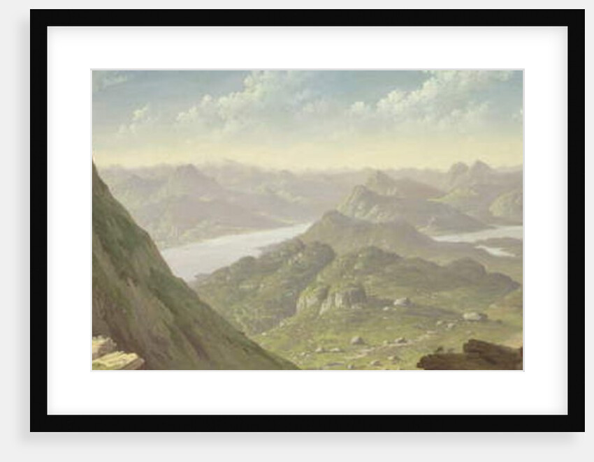 North-west view from Ben Lomond by John Knox