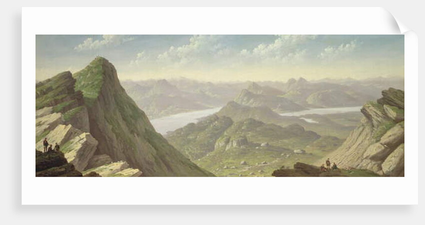 North-west view from Ben Lomond by John Knox