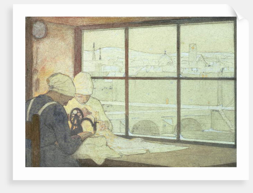 The Vigil by Frederick Cayley Robinson