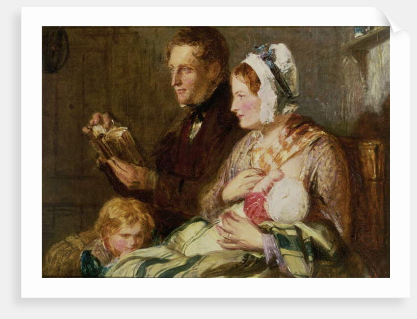 Study for 'The Presbyterian Catechism' by John Phillip