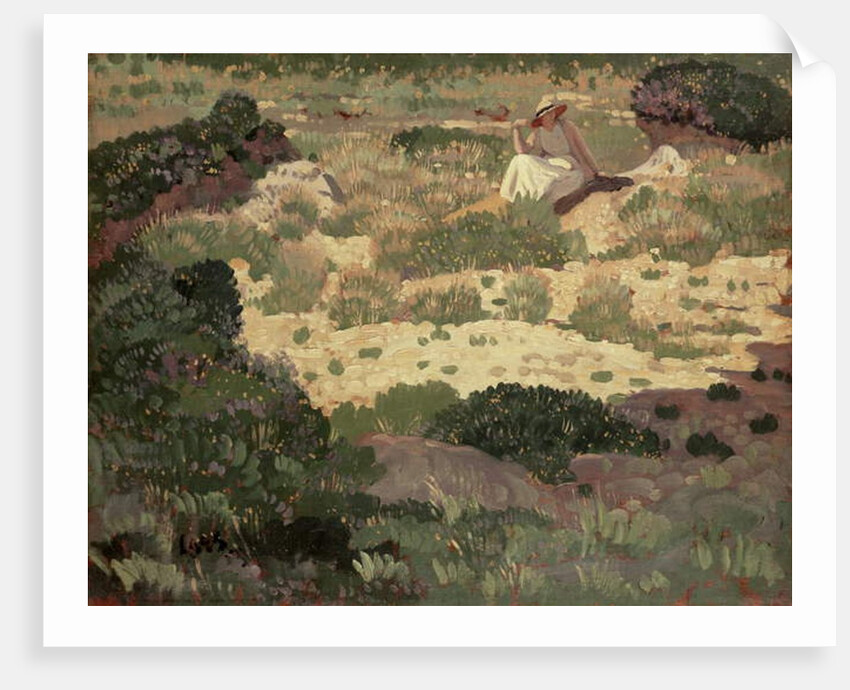Near Cassis, 1913 by Derwent Lees