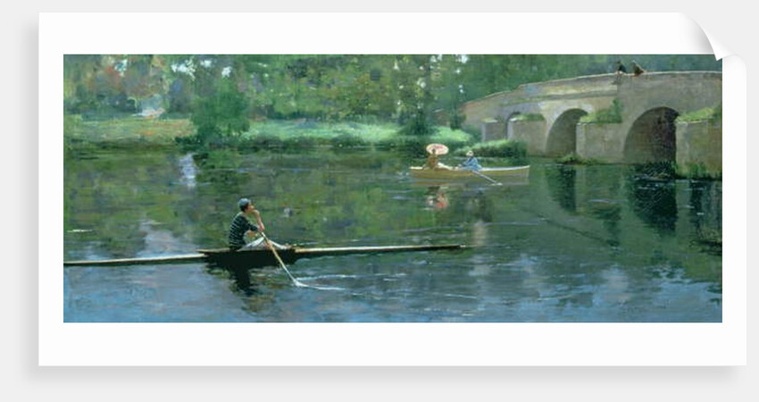 The Bridge at Grez, 1883 by John Lavery