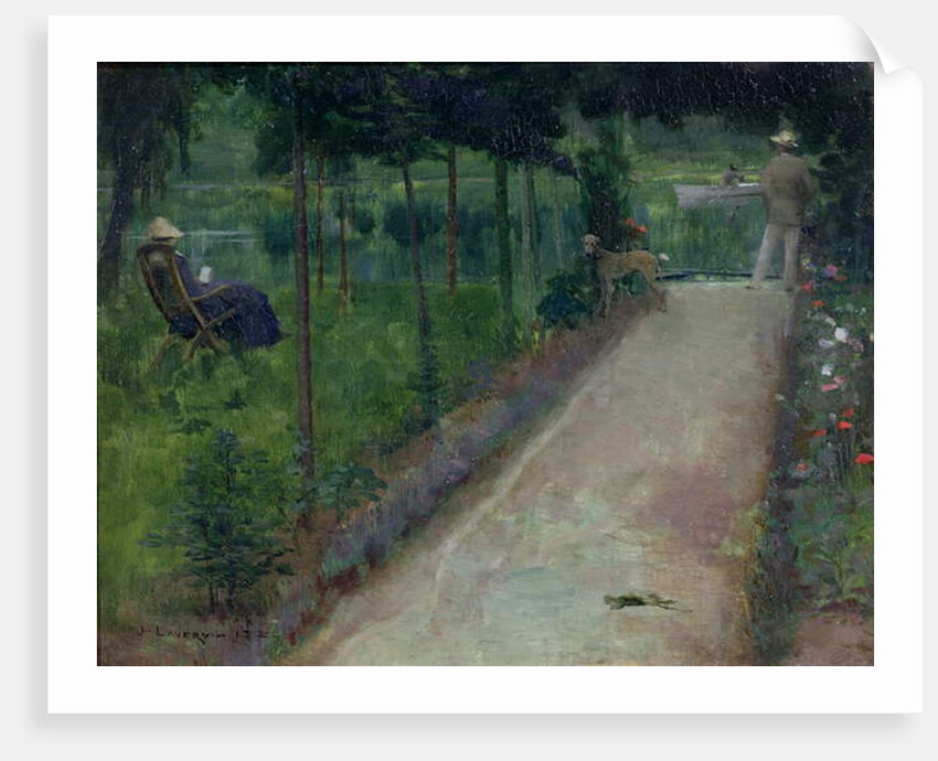 A Grey Summer's Day, Grez, 1883 by John Lavery