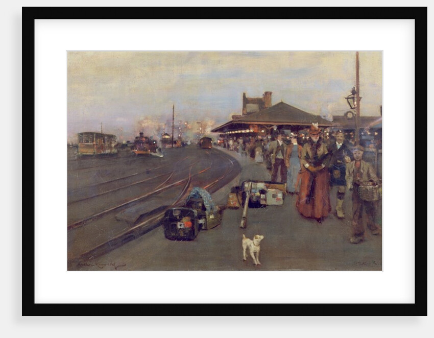 Stirling Station, 1888 by William Kennedy
