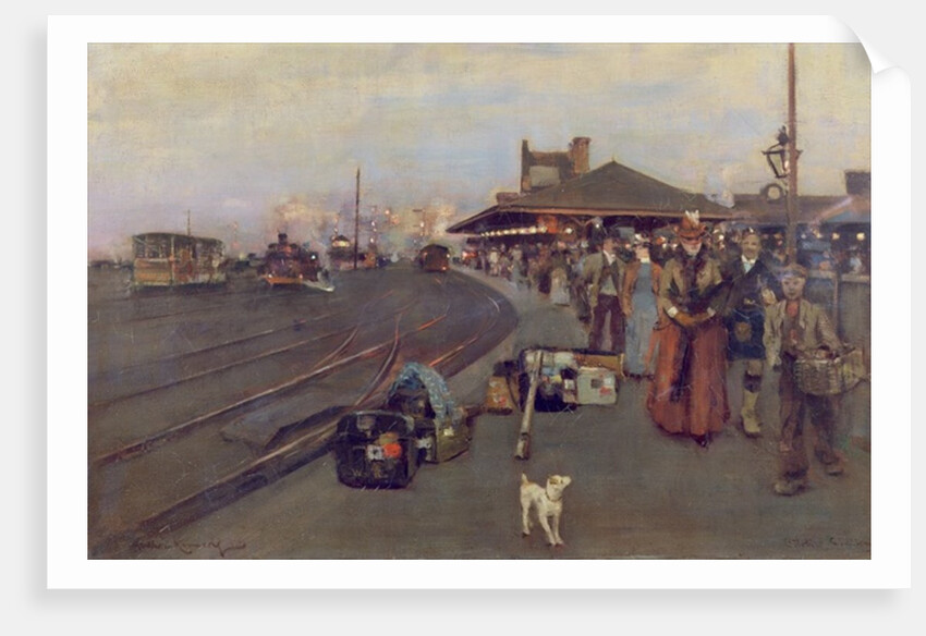 Stirling Station, 1888 by William Kennedy