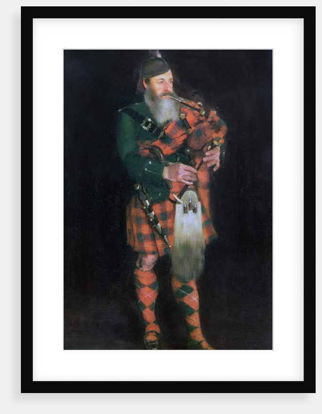 A Piper, 1885 by William Kennedy