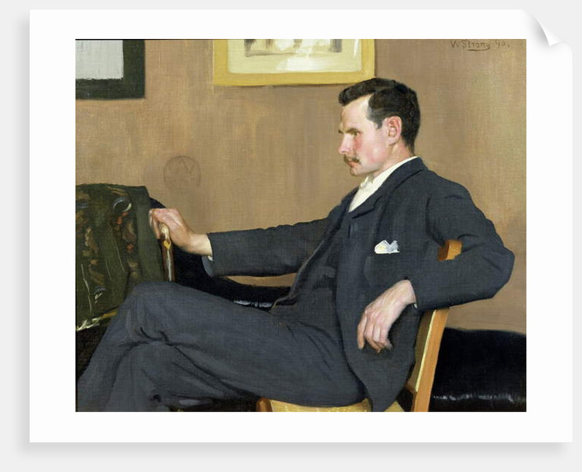 The Man in the Grey Suit, 1890 by William Strang