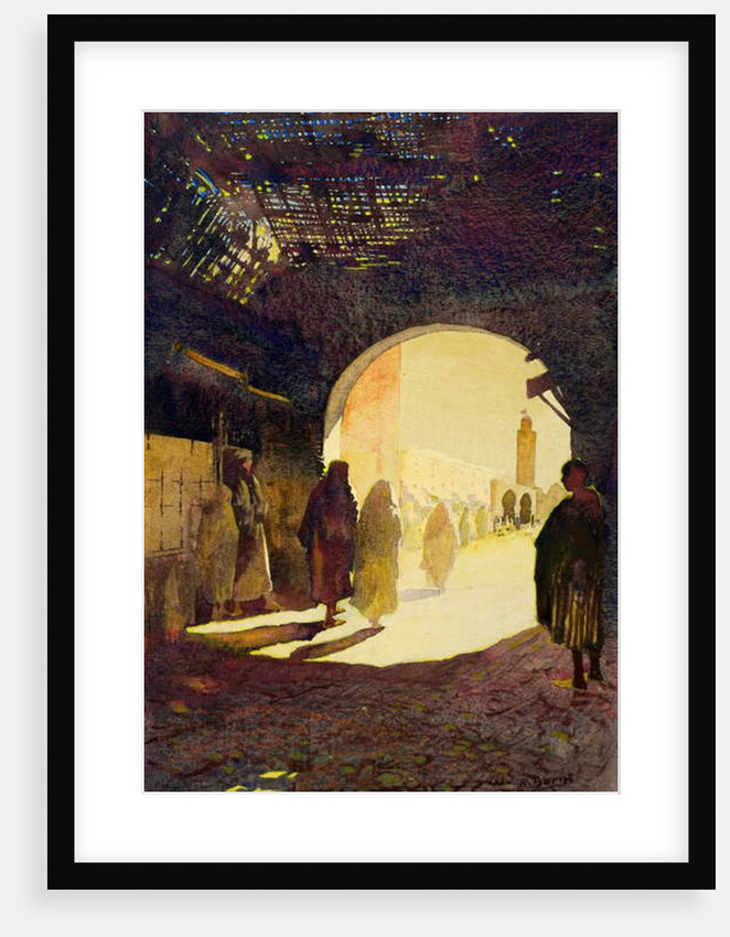 Fez, The Golden Hour, 1920 by Robert Burns
