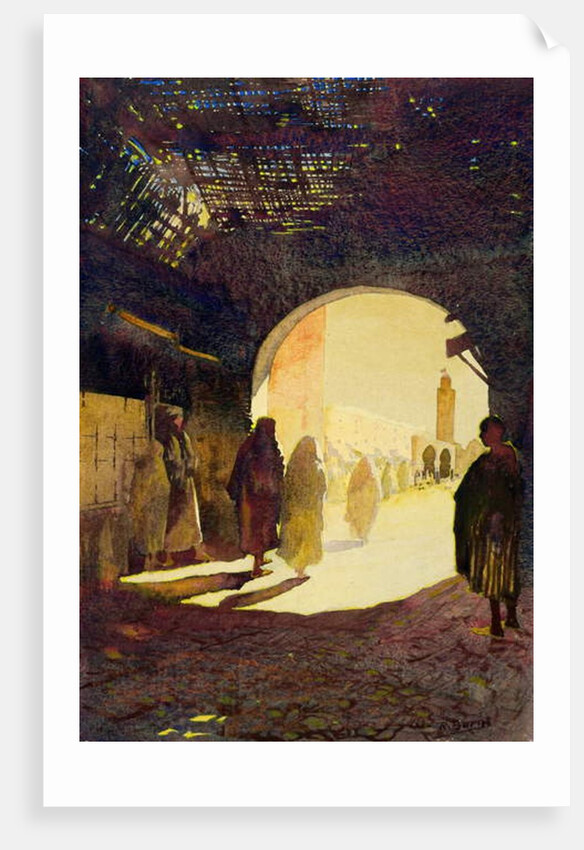 Fez, The Golden Hour, 1920 by Robert Burns