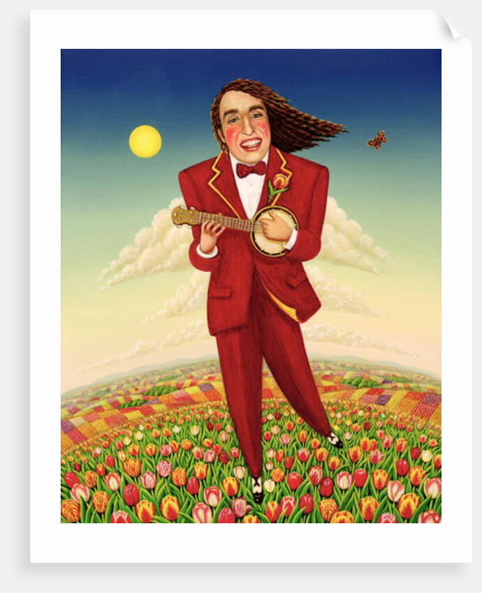 Tiptoe Through the Tulips, 2000 by Frances Broomfield