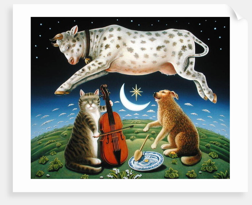 The Cat and the Fiddle, 2004 by Frances Broomfield