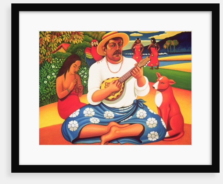 Gauguin's Fantasy Island, 2005 by Frances Broomfield