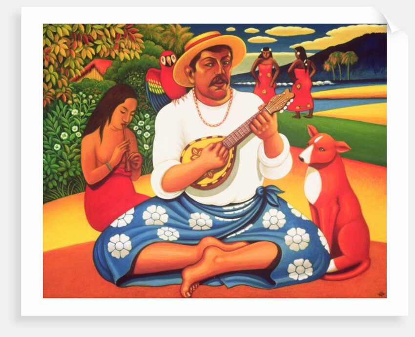 Gauguin's Fantasy Island, 2005 by Frances Broomfield
