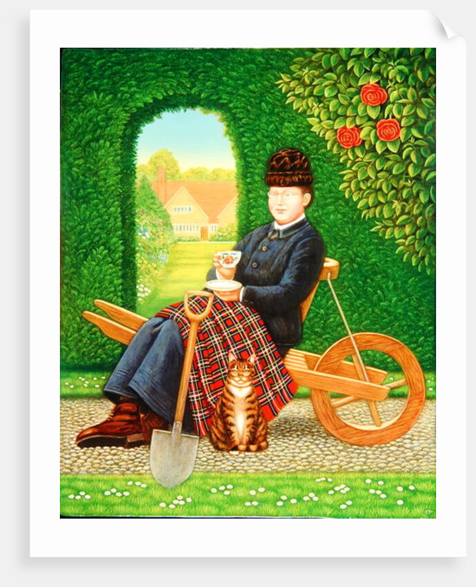 Gertrude Jekyll The Queen of Spades, 1996 by Frances Broomfield