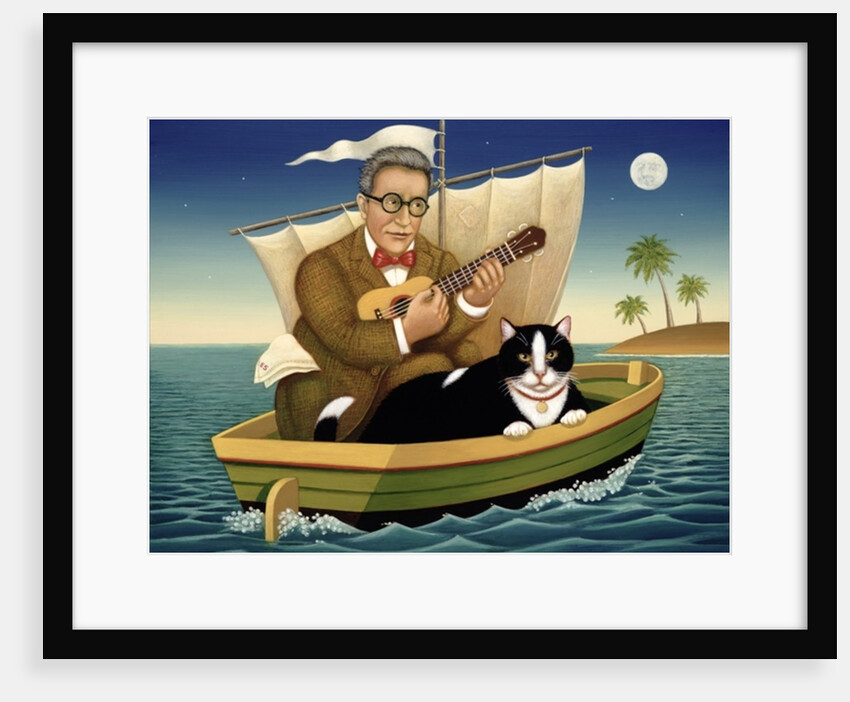 The Owl and the Pussycat, 1998 by Frances Broomfield