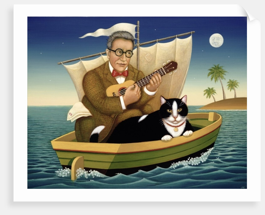 The Owl and the Pussycat, 1998 by Frances Broomfield