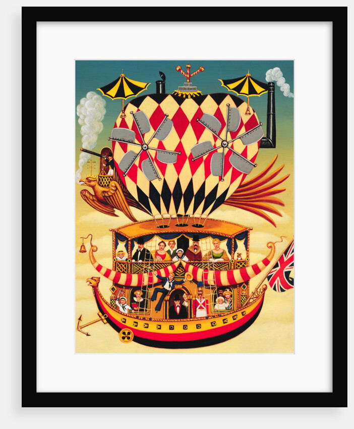 The Future of the Transatlantic Flight, 1999 by Frances Broomfield