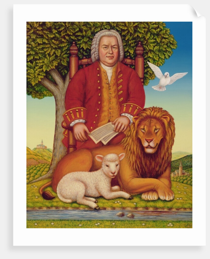 J.S. Bach's Peaceable Kingdom, 2000 by Frances Broomfield