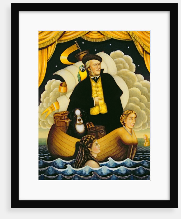 Wagner, the Flying Dutchman, 2001 by Frances Broomfield