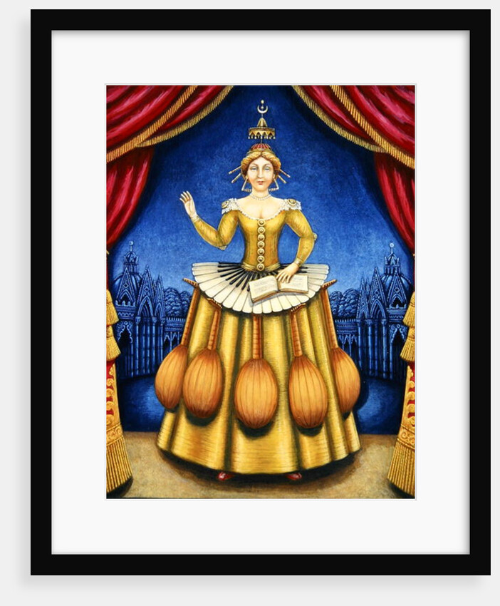 The Musician's Wife, 2002 by Frances Broomfield