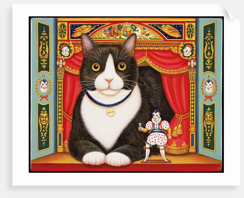 Ambrose the Theatre Cat, 2007 by Frances Broomfield