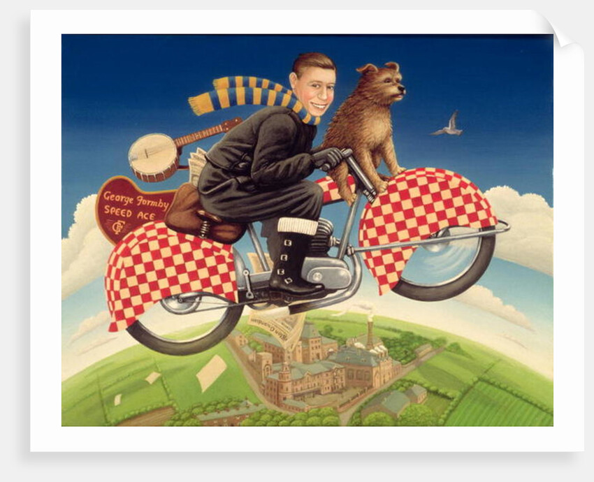 George Formby - Speed Ace, 1989 by Frances Broomfield