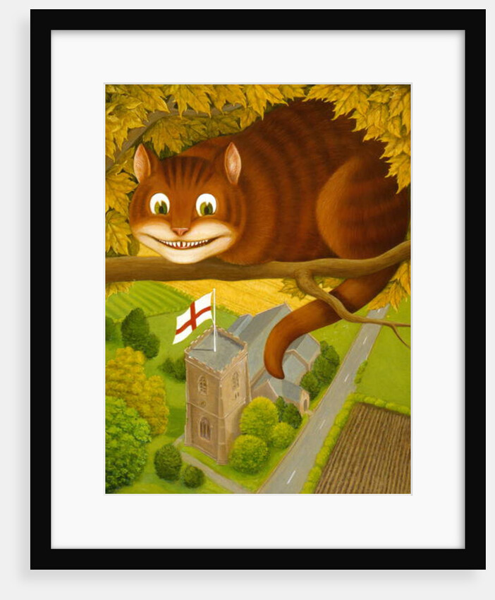 The Cheshire Cat at Daresbury by Frances Broomfield