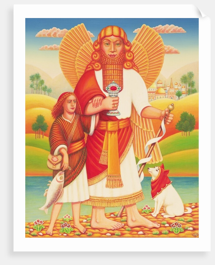 Tobias and the Angel, 2009 by Frances Broomfield