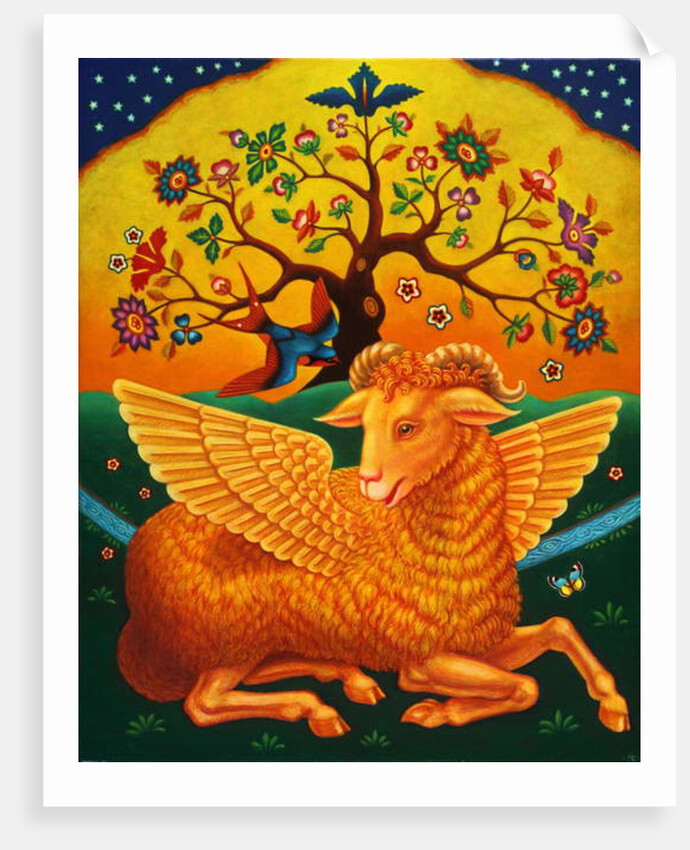 The Ram with the Golden Fleece, 2011 by Frances Broomfield