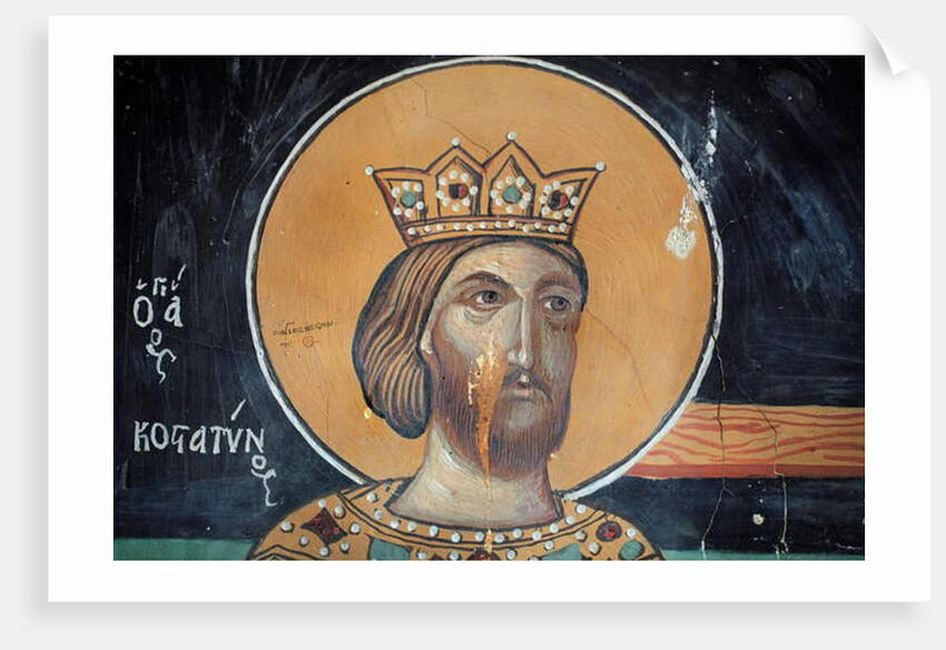 Byzantine fresco by Anonymous